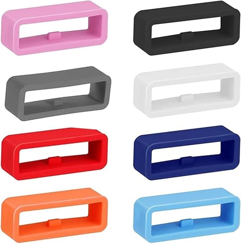Blue 24mm Universal Watch Band Holder Loop Replacement 100pcs - Image 2