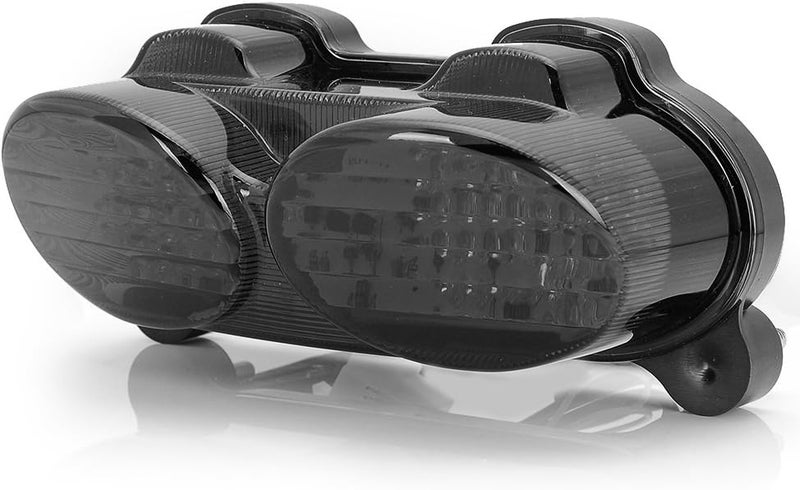 USonline911 Amazinea Smoke Integrated 90 LED Brake Blinker Tail Light for Kawasaki ZR7S ZX6R ZX900 ZX9R ZZR600 - Image 1