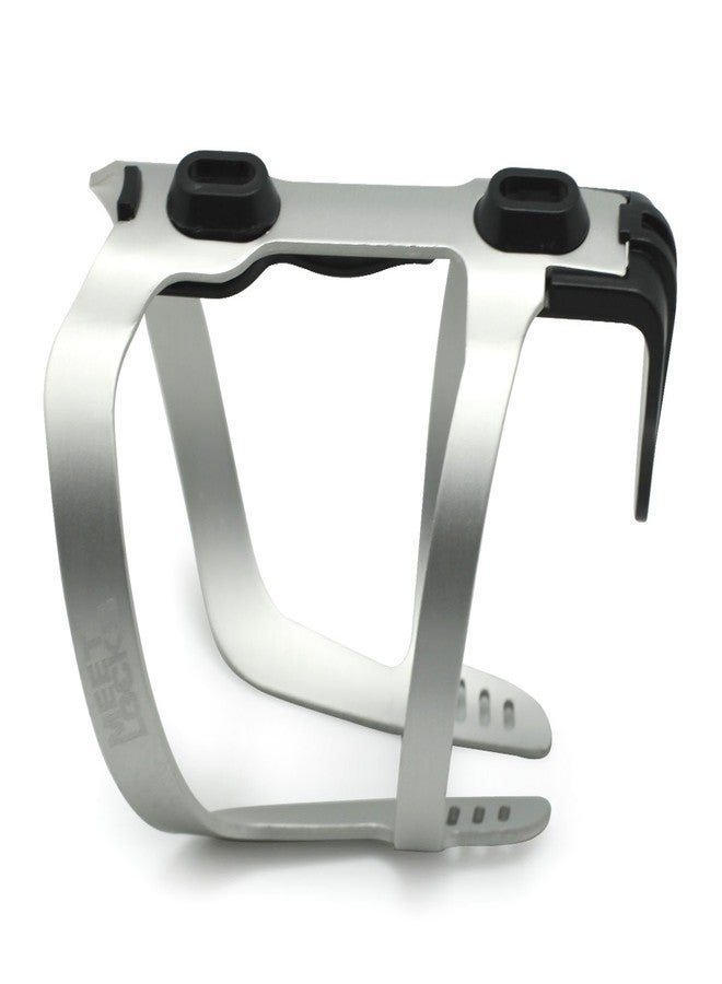 MEETLOCKS Bike Water Bottle Holder,Ultra Quality Spring Aluminum Body Bicycle Bottle Cages,Ultra-Light Bicycle Water Bottle Holder Cages Bracket for Road MTB Mountain Bikes Cycling Accessories(Silver) - Image 4