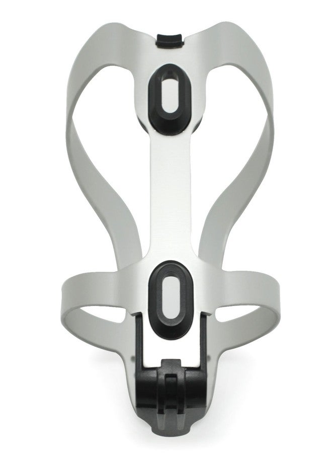 MEETLOCKS Bike Water Bottle Holder,Ultra Quality Spring Aluminum Body Bicycle Bottle Cages,Ultra-Light Bicycle Water Bottle Holder Cages Bracket for Road MTB Mountain Bikes Cycling Accessories(Silver) - Image 5