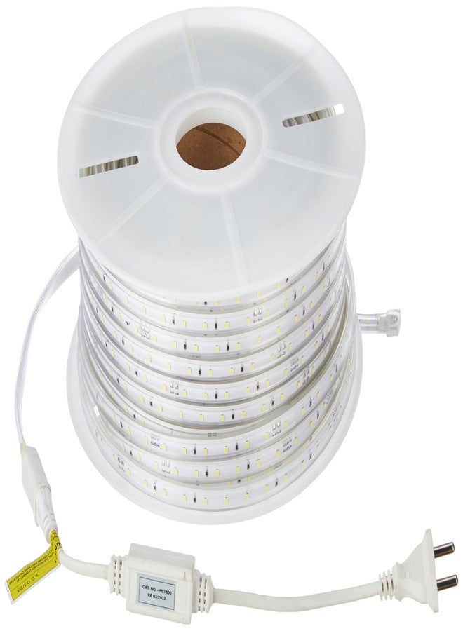 ويبرو شريط إضاءة LED من ويبرو غارنيت بطول 50 مترًا | 60 مصباح LED/متر | أبيض بارد | مقاوم للماء بمعيار IP65 | شريط إضاءة مرن لتزيين الأماكن الخارجية والداخلية، مناسب للشرفات والأسقف المعلقة | عبوة من قطعة واحدة - Image 1