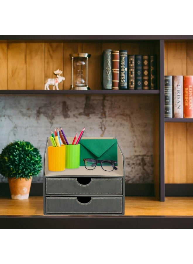 FIS OFFICE TRAY 2 DRAWER - FSDSPUOTGY - Image 3