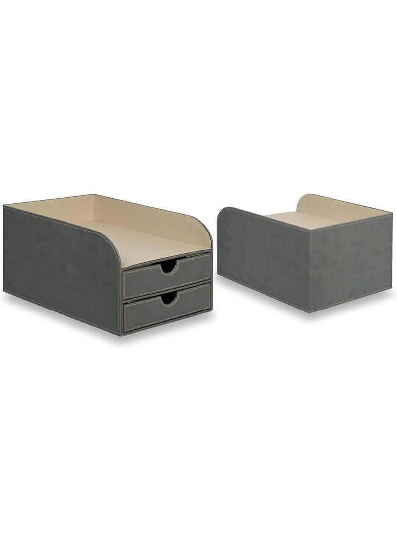 FIS OFFICE TRAY 2 DRAWER - FSDSPUOTGY - Image 2