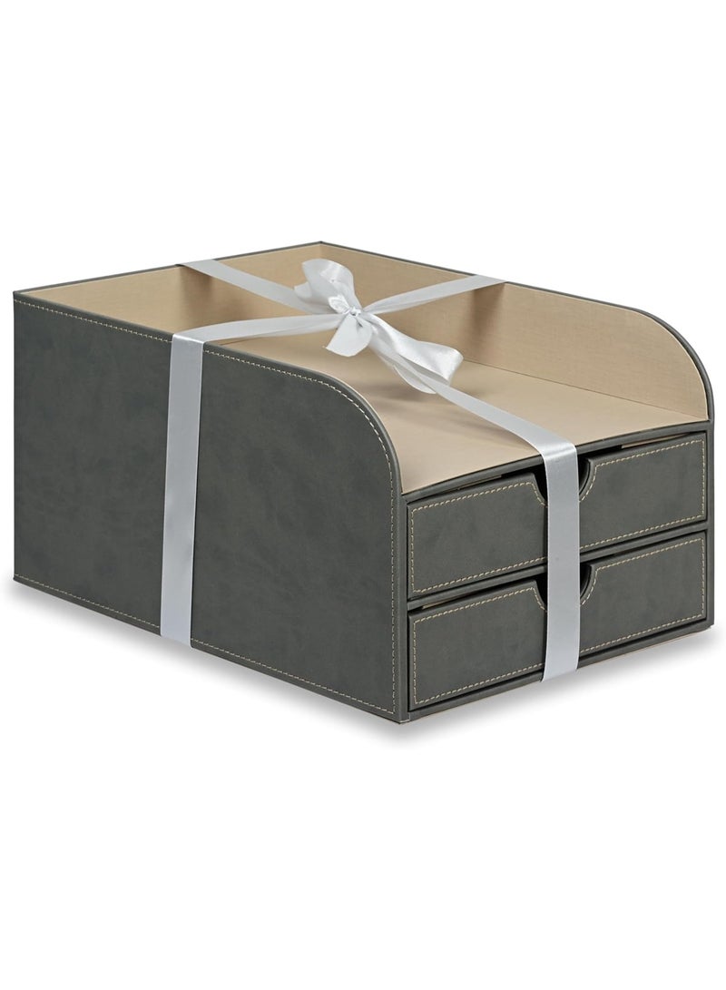 FIS OFFICE TRAY 2 DRAWER - FSDSPUOTGY - Image 5