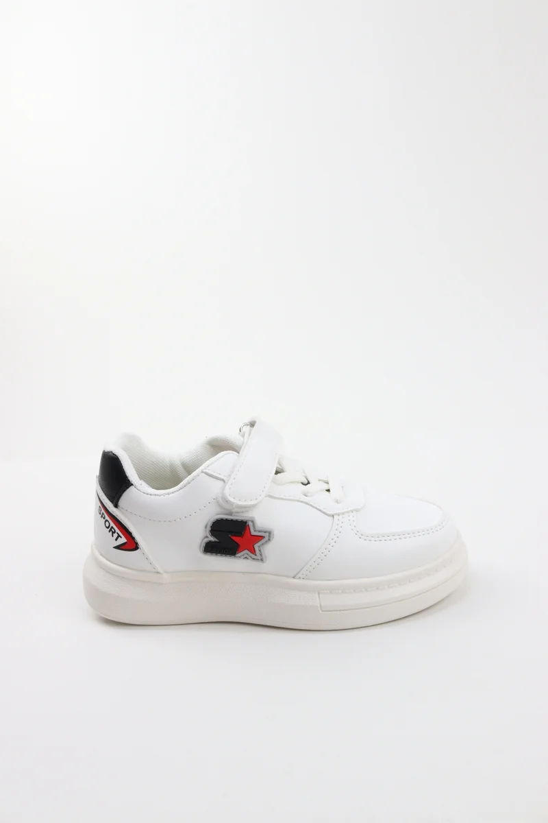 Viny Vny Kids Unisex Casual Sneakers - Stylish White Running & Walking Shoes for Boys and Girls