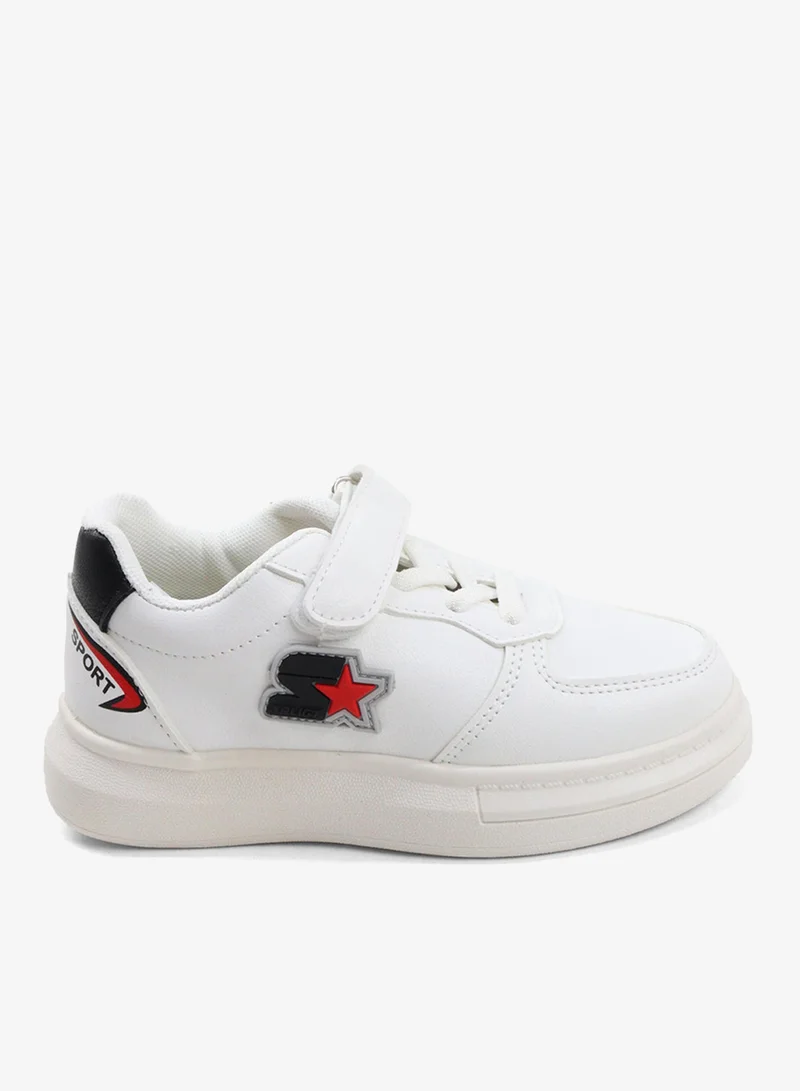 Viny Vny Kids Unisex Casual Sneakers - Stylish White Running & Walking Shoes for Boys and Girls