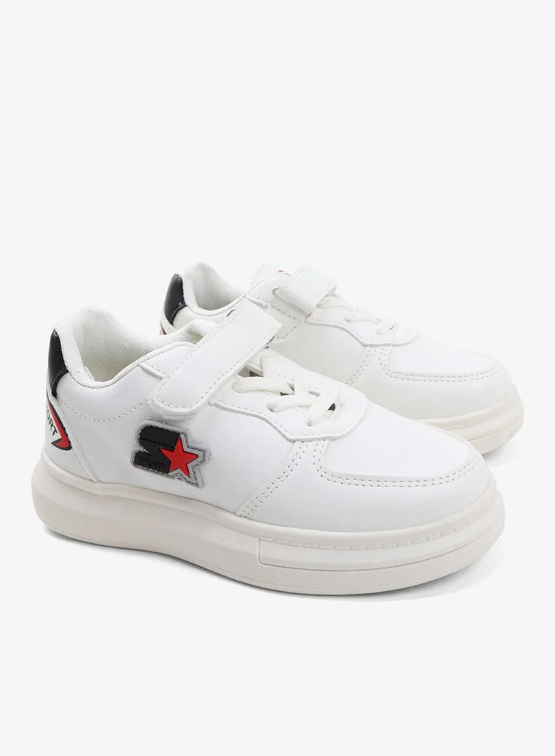 Viny Vny Kids Unisex Casual Sneakers - Stylish White Running & Walking Shoes for Boys and Girls