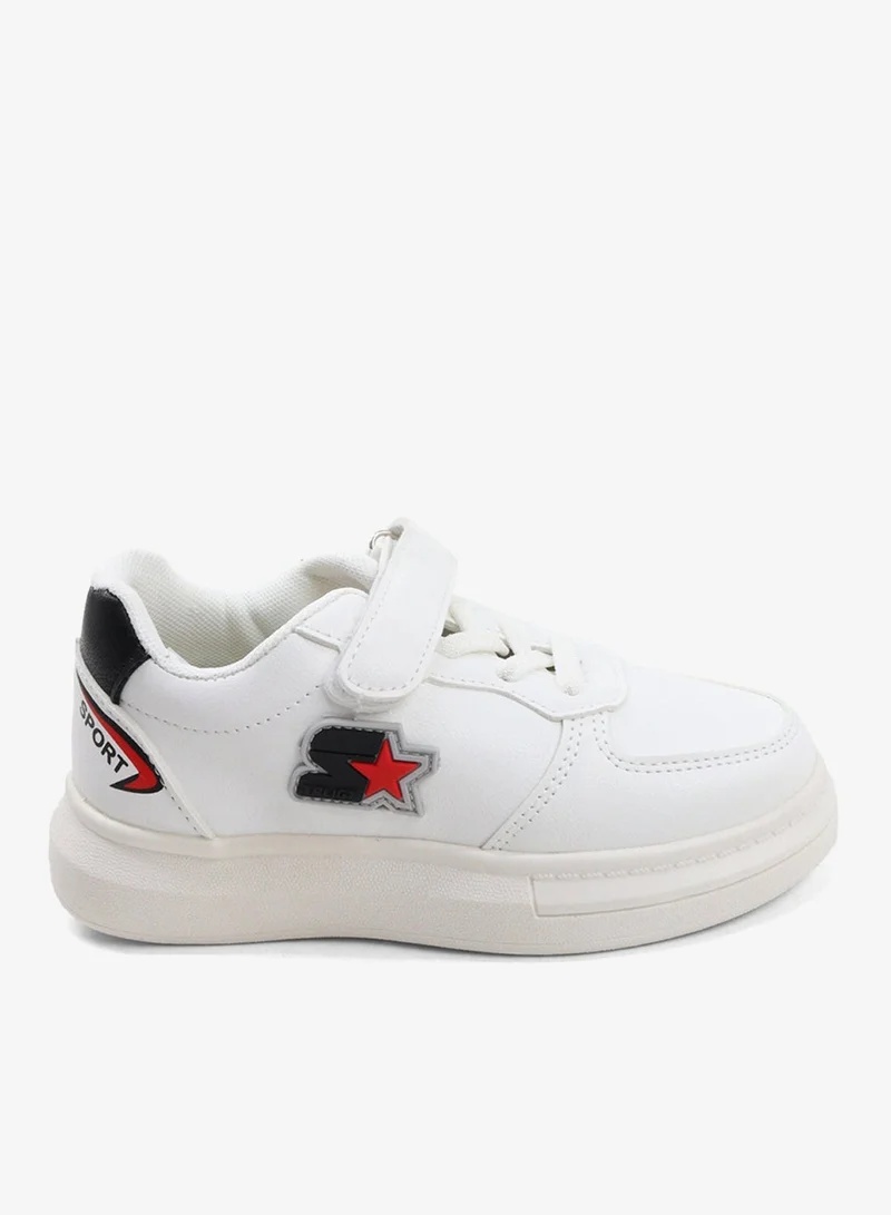 Viny Vny Kids Unisex Casual Sneakers - Stylish White Running & Walking Shoes for Boys and Girls