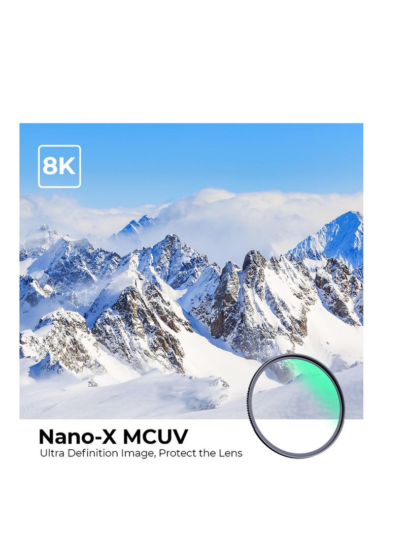 K&F Concept - K&F Concept 95mm MCUV Protection Filter with 28 Multi-Layer Nano-X Series Ultra-Slim UV Filter - Image 1