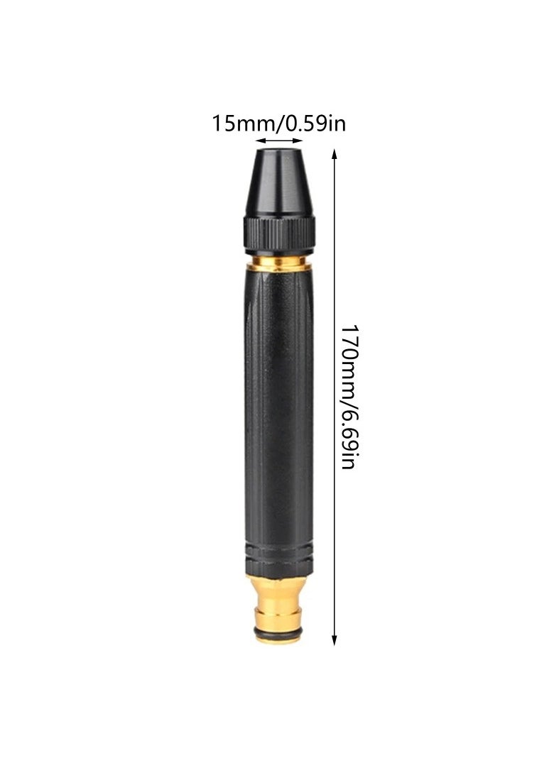 Generic - High Pressure Water Gun Hose Nozzle Brass Water Hose Nozzles For Specially CAR Washing Adjustable Function Fits Standard Hoses Garden Sprayer Power Washer Nozzle - Image 1