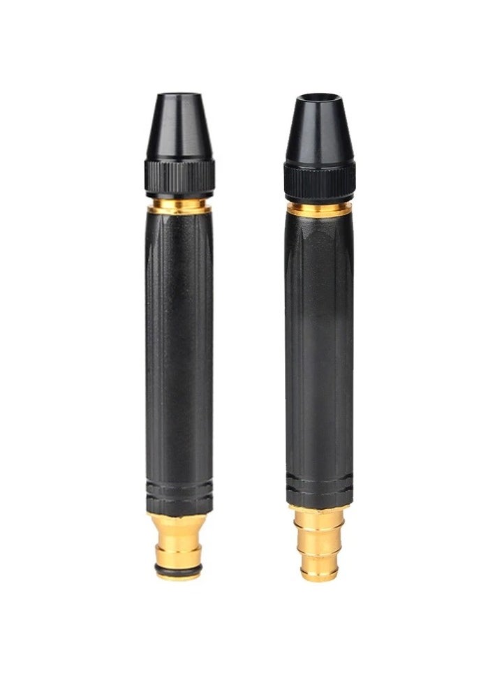 Generic - High Pressure Water Gun Hose Nozzle Brass Water Hose Nozzles For Specially CAR Washing Adjustable Function Fits Standard Hoses Garden Sprayer Power Washer Nozzle - Image 1