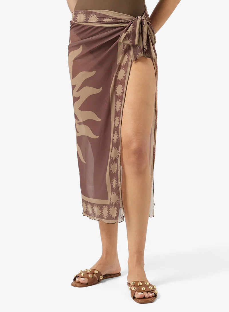 Soleira  Swimsuit With Printed Sarong for Women | Best Price UAE
