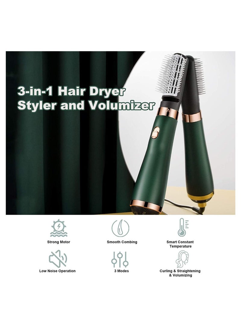 ELTRAZONE Hair Dryer Brush Styler and Volumizer 3 Modes Lightweight 3 in 1 Ionic Hot Air Brush Blow Dryer - Image 2