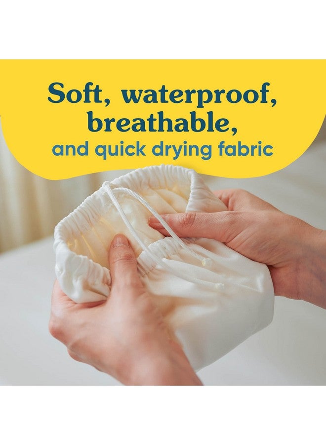 Charlie Banana Reusable Swim Diaper, Washable, Adjustable Drawstring for Baby Girls Boys, Soft and Snug Waterproof Fit to Prevent Leaks - Gone Safari, Size L (22-34 lbs) - Image 3