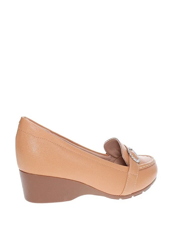 مودار حذاء بكعب منخفض للنساء - حذاء أنيق بكعب عالٍ للمكتب وأحذية كلاسيكية للبنات