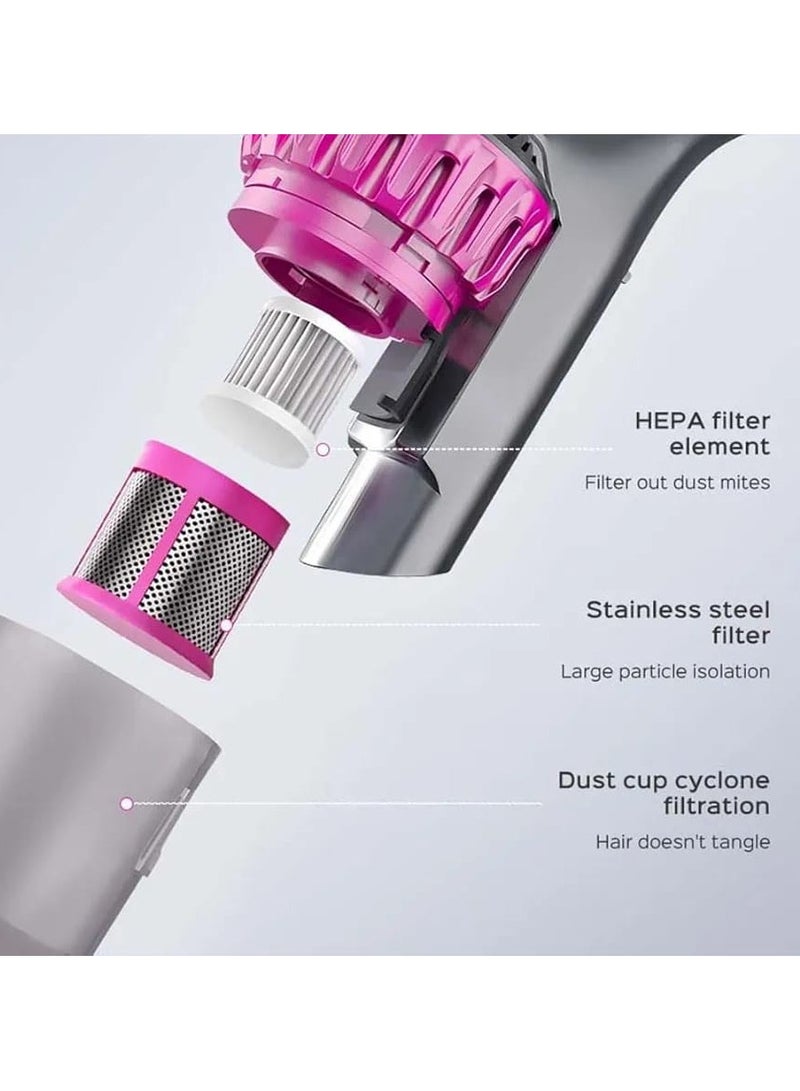 Generic 4-in-1 Cordless Vacuum Cleaner – Ultra Quiet, Lightweight with 10,000Pa Strong Suction Power, UV Mite Removal, HEPA Filter for Home, Car, Pet, and Carpet Cleaning  - Image 3