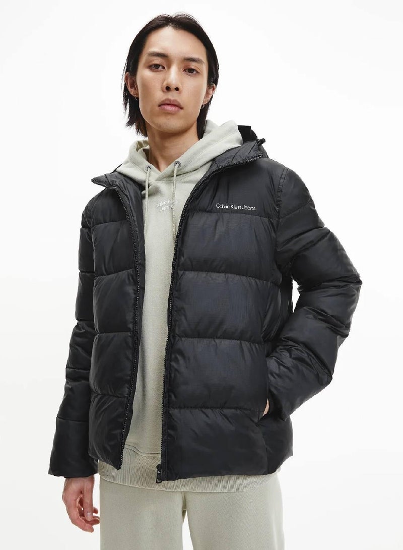 Calvin Klein Jeans Hooded Puffer Jacket - Image 2