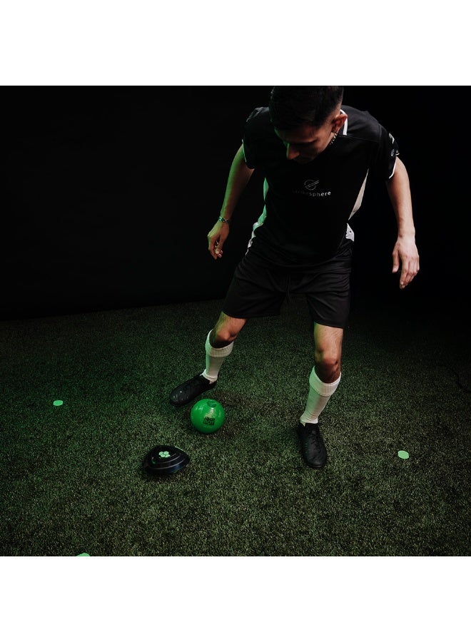 Strikesphere Soccer Bot Indoor Football Trainer – Smart Interactive Football Game for Kids (Black, One Size) - Image 5