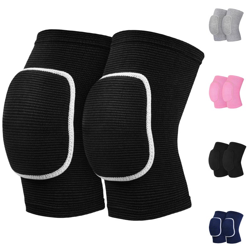 HISFFOG Volleyball Knee Pads for Women, Men, Youth, Girls, Kids, Knee Brace for Volleyball Basketball Football Dance Yoga Tennis Running Cycling Workout Climbing Wrestling - Image 1