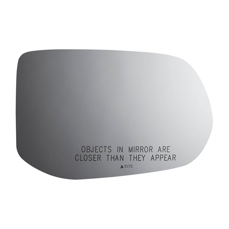 Burco 5173 Convex Right Passenger Side Mirror Glass wo Backing Plate Compatible with Honda Civic 2006 2007 2008 2009 2010 2011 4 Door Only Excluding Hybrid