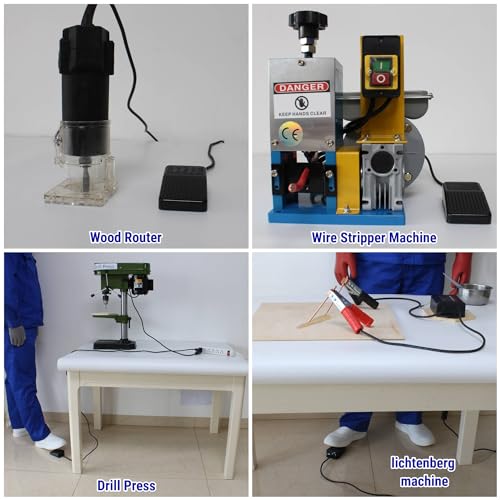 Coolneon 10ft/3m Momentary Foot Switch Pedal Normally Off Press and Hold to On UL-Listed Extension Cord and 3-Prong Piggyback Plug Power Tools Lamp Deadman Electric Accessories Non-Variable Speed 15A 250VAC - Image 4