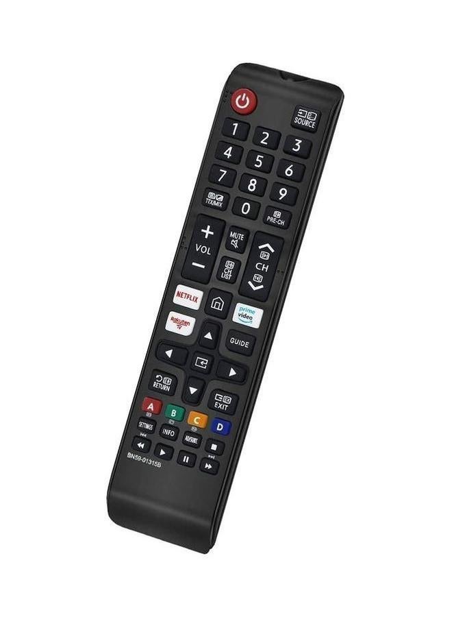 ICS Remote Control For Samsung 4K UHD HDR Crystal QLED Smart TV And UE Quantum Series TV Black