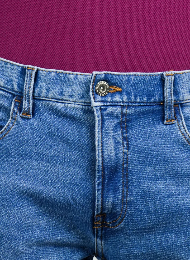 GIORDANO  Men's Skinny Fit Tapered Jeans for Men | Best Price UAE