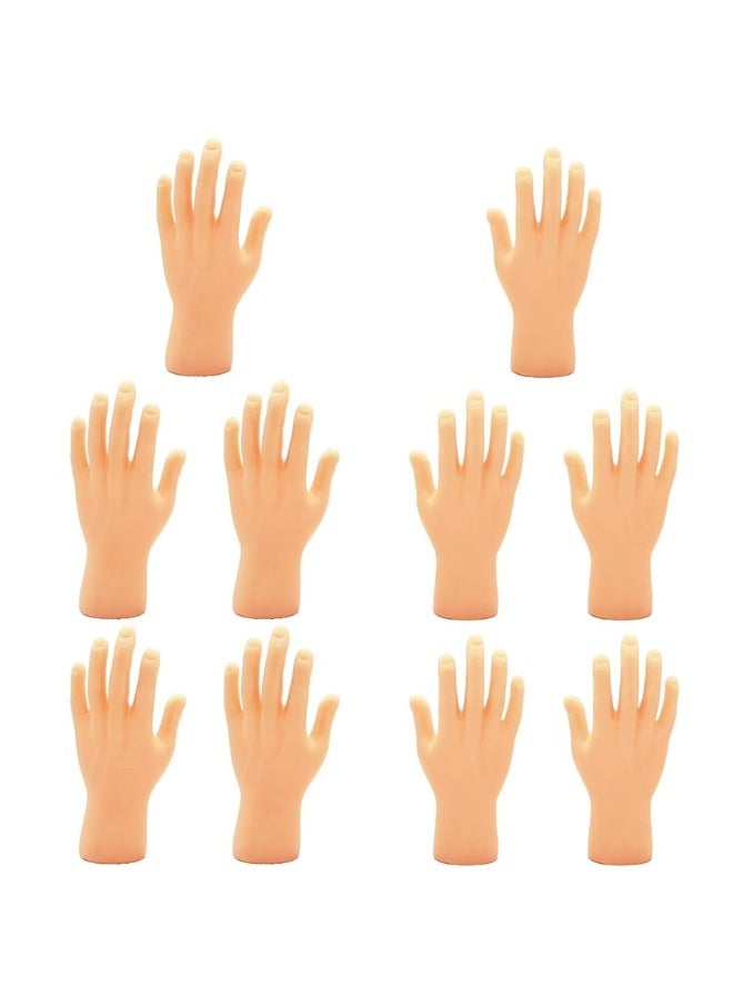 Yolococa - Yolococa Tiny Hands Finger Little Finger Puppets Mini Finger Hands Miniature Small Hands Tiktok 10 Pieces - Image 1