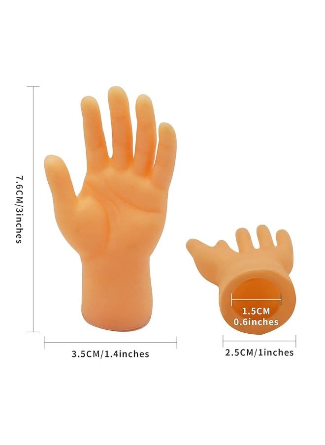 Yolococa - Yolococa Tiny Hands Finger Little Finger Puppets Mini Finger Hands Miniature Small Hands Tiktok 10 Pieces - Image 1