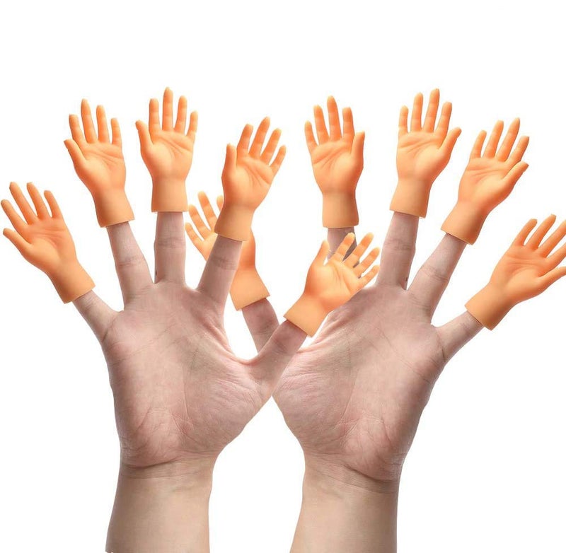 Yolococa Tiny Hands Finger Little Finger Puppets Mini Finger Hands Miniature Small Hands Tiktok 10 Pieces - Image 3