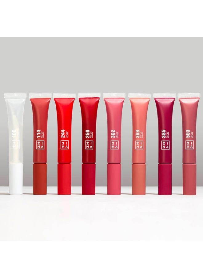 3INA MAKEUP - Vegan - Cruelty Free - The Lip Gloss 362 - Pink Lip Gloss - Mirror-effect - Glossy Look - Creamy Texture - Highly Pigmented - Lip Gloss with wand - Image 3