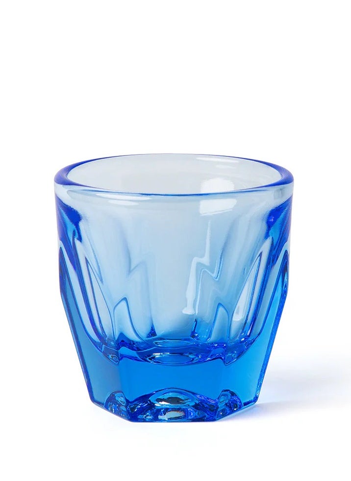 notNeutral - Vero Cortado Glass/Coffee Cup, Ocean - 4.25 oz, Set of 2 - Image 1