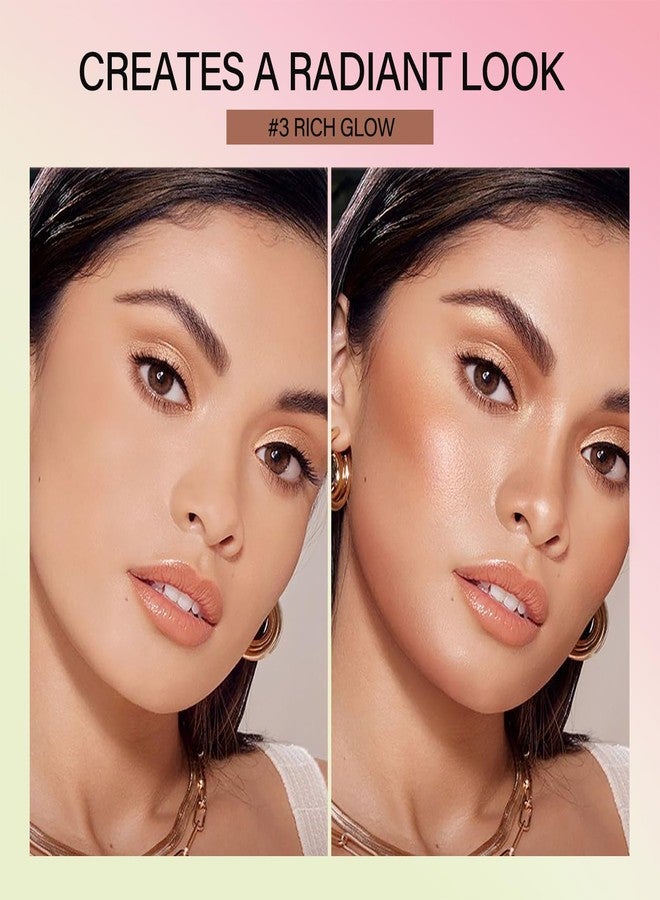 ميكولي قلم برونزر كريمي من ميكولي، مكياج تحديد ملامح الوجه وإبرازها بشكل طبيعي، قلم إضاءة للوجه، قلم تحديد ملامح الوجه، برونزر قابل للتطبيق بالطبقات لتحديد ملامح الوجه، مقاوم للماء، 01 توهج دافئ - Image 2