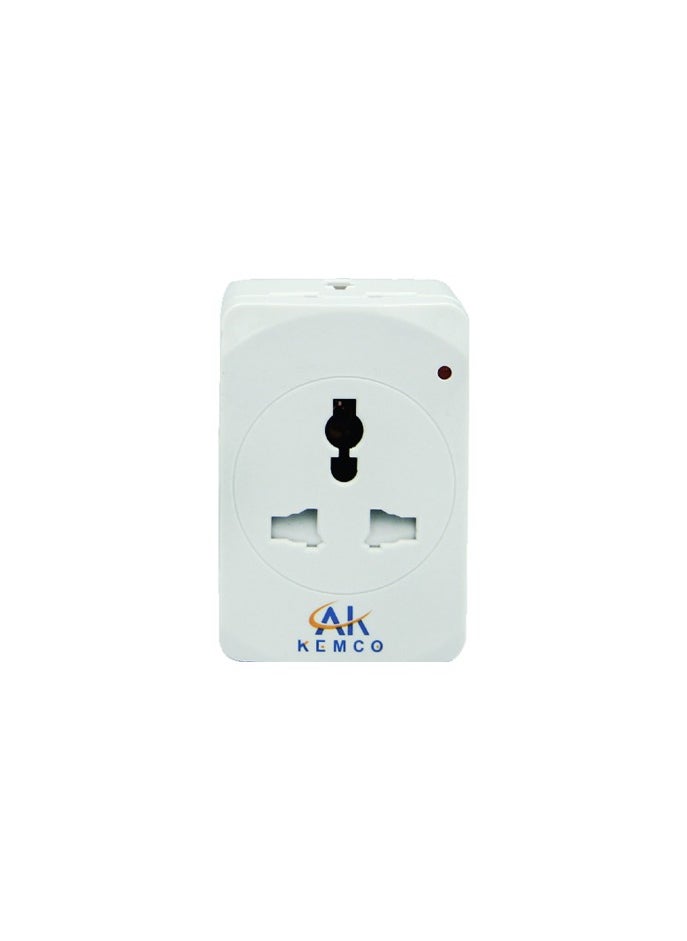 AK KEMCO - Kemco 3 Way Universal Multi Adaptor Wall Mount Multi Plug Multi Socket AK-946 - Image 1