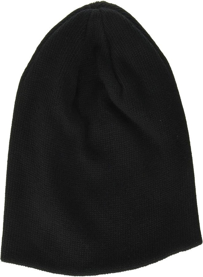 CREATURE Solid Winter Short Woolen Caps (Black) - Image 2