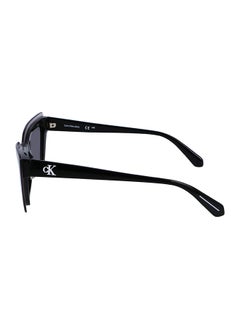 Calvin Klein Jeans Women's UV Protection Cat Eye Sunglasses - CKJ23656S-001-5217 - Lens Size: 52 Mm  - Image 2