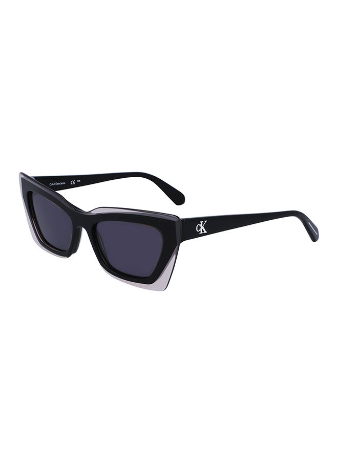 Calvin Klein Jeans - Women's UV Protection Cat Eye Sunglasses - CKJ23656S-001-5217 - Lens Size: 52 Mm - Image 1