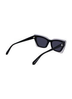 Calvin Klein Jeans Women's UV Protection Cat Eye Sunglasses - CKJ23656S-001-5217 - Lens Size: 52 Mm  - Image 5