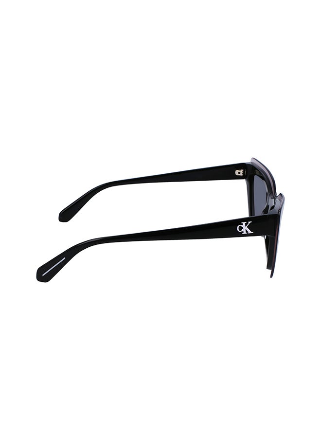 Calvin Klein Jeans - Women's UV Protection Cat Eye Sunglasses - CKJ23656S-001-5217 - Lens Size: 52 Mm - Image 1