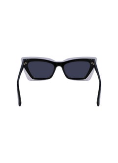 Calvin Klein Jeans Women's UV Protection Cat Eye Sunglasses - CKJ23656S-001-5217 - Lens Size: 52 Mm  - Image 4