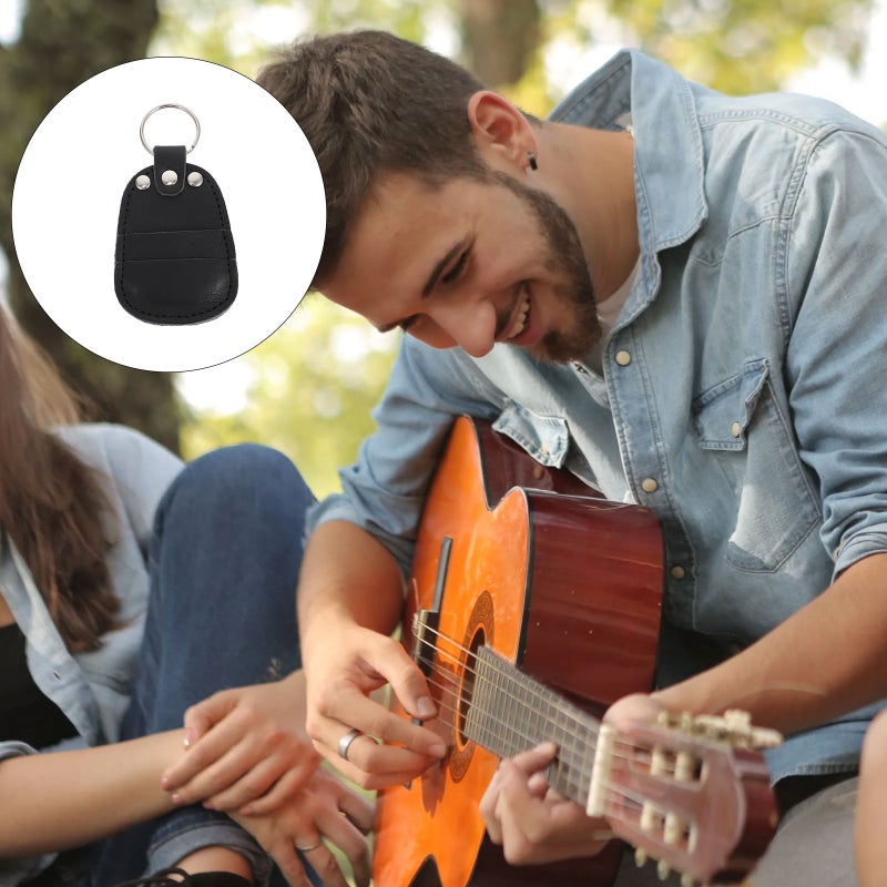 🎸 كيس لحفظ مراكز القيثارة مصنوع من جلد بقر متين لحمايتها من التلف - Image 4