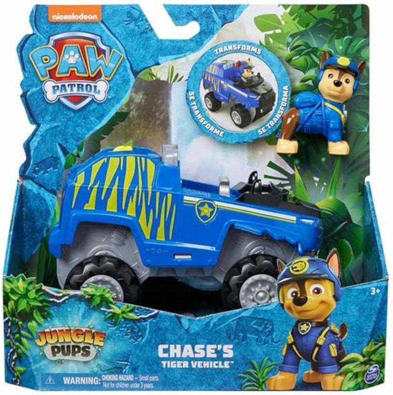 لعبة Paw Patrol VHC ThemedVhicleJungle Ast GML6pkM01 للأولاد، ألعاب للبنات، هدية عيد ميلاد، هدية عيد الميلاد، النمو، المرح، للأطفال.