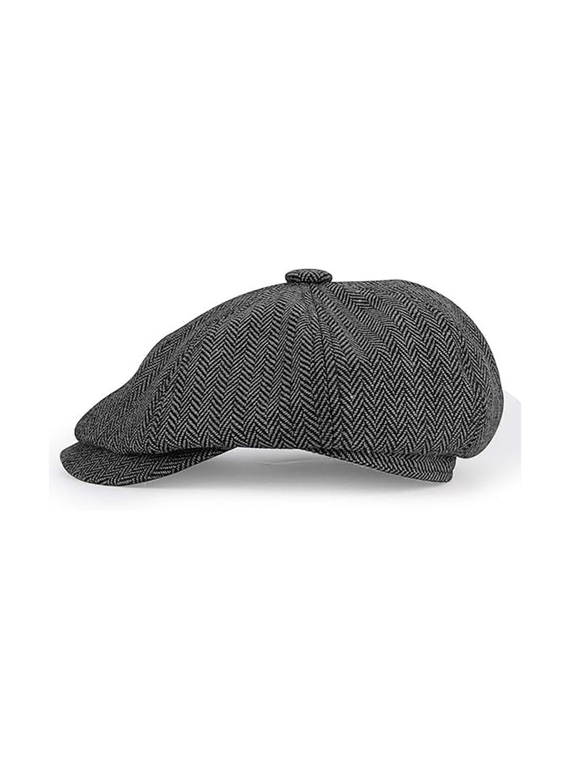 RATSAW Cotton Flat Cap Gatsby Beret Ivy Cabbie Newsboy Hat for Men - Image 1