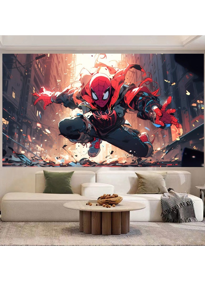 EBMINI Marvel Spider Man Anime Hanging Cloth 