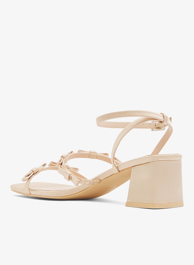 BE MINE Block Heel Sandals - Image 3