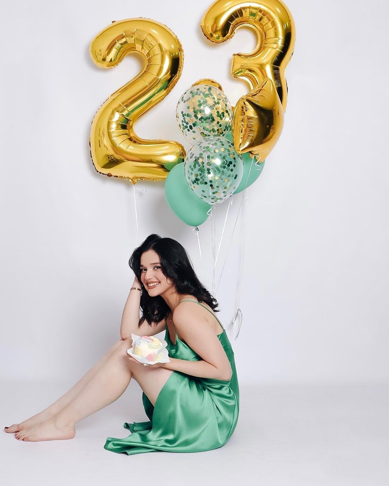 IWERP Gold 3 Balloon, Number Balloon 40 Inch, 3rd Three Year Old Birthday Deco, Gold Party Supplies for Party Decorations, Number 3 Balloon - Image 2