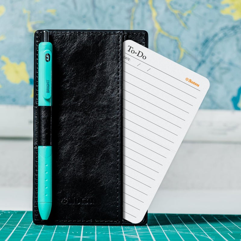 Notsu To Do List Grid Index Cards 3x5 | 50 Task Planner Foldable Vertical Notecards with Rounded Corners - Image 5