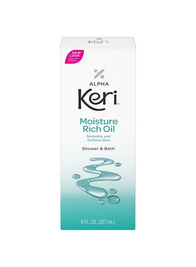 Keri Alpha KERI Shower and Bath Moisture Rich Oil 8 oz (Pack of 6) - Image 1