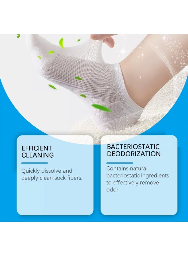Sock Cleaning Effervescent Tablets, Gently Clean Stubborn Stains, Clean and Fragrant 5g*10pcs - Image 3