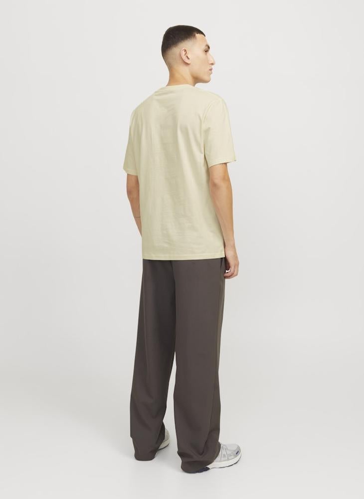 JACK & JONES - Joranatomy Skull Print Crew Neck T-Shirt - Image 1